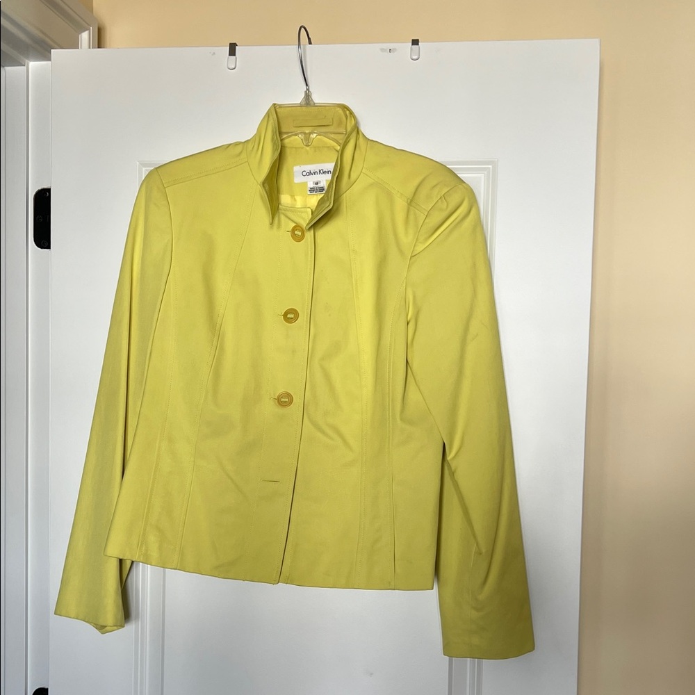 Calvin Klein Women's Lemon Blazer